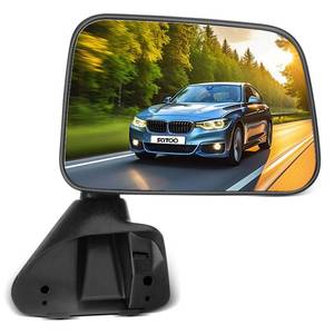lot 9768 image: Passenger Side View Mirror Compatible with 1987-1989 For Toyota 4Runner 1987-1995 Pickup Manual Fold Non-heated Manual Adjustment Black Right Outside Exterior Mirror RM72004-111R - Retail $14