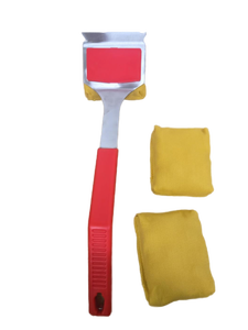 lot 10197 image: Grill Brush Bristle Free. Upgraded BBQ Replaceable Cleaning Head, Unique Seamless-Fitting Scraper Tool