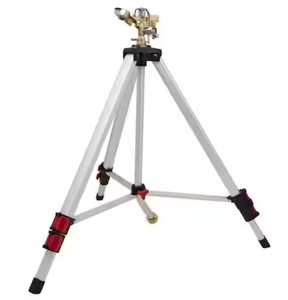 lot 15191 image: Husky Metal Pulsating Sprinkler with Tripod - Retail $50