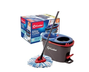 lot 15202 image: O-Cedar EasyWring Spin Mop and Bucket System