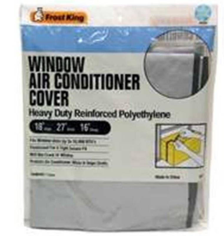 lot 16594 image: Frost King� AC2H Window Air Conditioner Cover 18 X 27 X 16in  Fits up to 10 000 BTU
