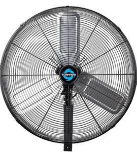 lot 4589 image: Tornado 24 Metal Drum Fan - High Velocity, 7700 CFM, 3-Speed, Heavy Duty for Industrial & Commercial Use, 13 HP Motor, 8 FT Cord, ETL Listed (See Details)- Retail $139