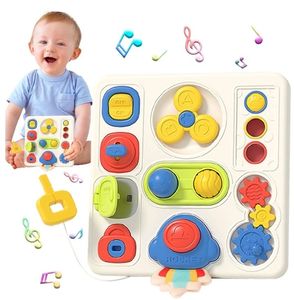 lot 4601 image: ANTIC DUCK Montessori Busy Board