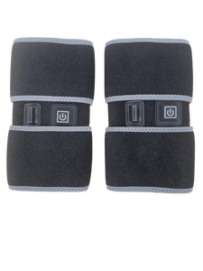 lot 9780 image: Heated Knee Wraps with USB Power - BlackGray - Retail $25