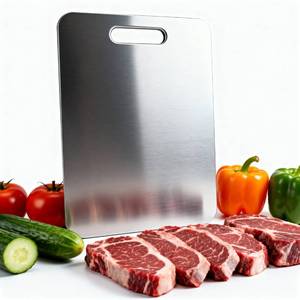 lot 9793 image: Titanium Cutting Board for Kitchen Durable 13x9