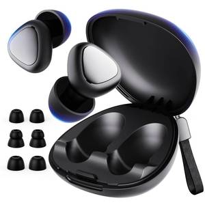 lot 9803 image: Noise Cancelling Ear Plugs with 6 Eartips and Carry Case