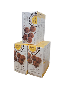 lot 10234 image: Simple Mills Double Chocolate Almond Flour Cookies - 9 Pack, (Best By 01192026)