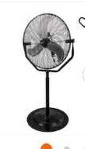 lot 15229 image: Commercial Electric 30-inch Pedestal Fan - Retail $219