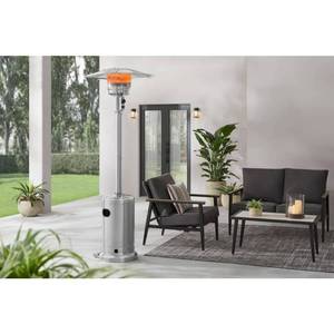 Hampton Bay 48K BTU Stainless Steel Patio Heater - Retail: $300