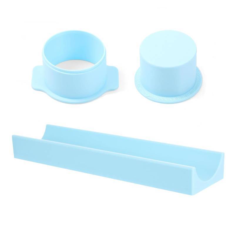 lot 957 image: Cake Pop Cutter and Pusher With 9 Inch Tray, 3D Printed (Round)