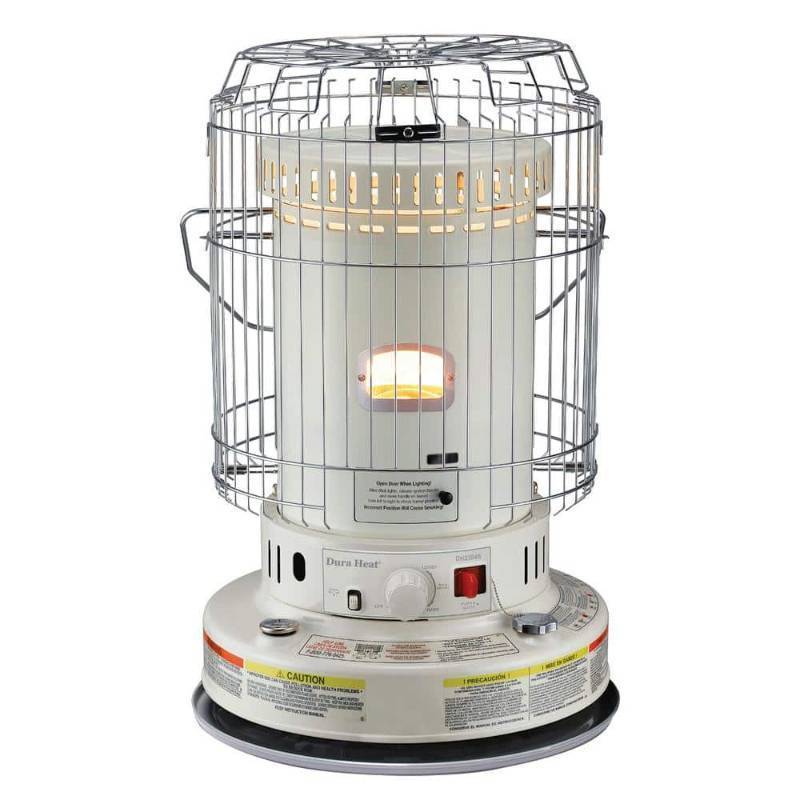 lot 2509 image: DuraHeat 23,800 BTU Kerosene Radiant Tower Heater - Retail $189