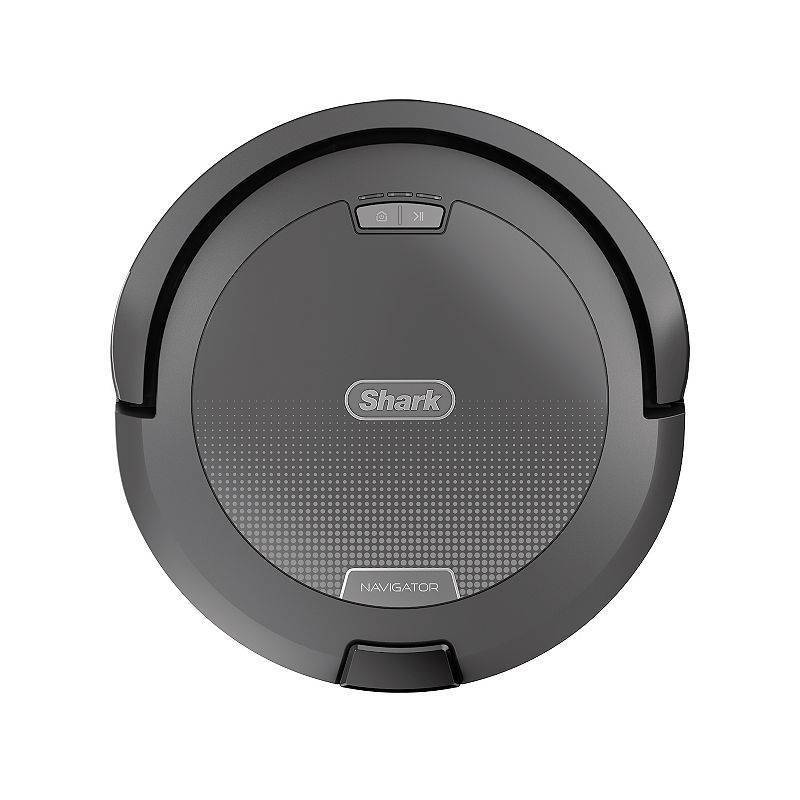 lot 2514 image: Shark Navigator Cordless Robot Vacuum with SmartPath Navigation and Self-Cleaning Brushroll RV2110 Gray - Retail $322