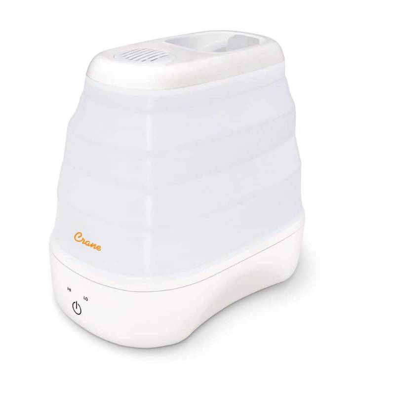 lot 2527 image: 1 Gal. Warm Mist Collapsible Humidifier  White  Top Fill for Medium Room up to 500 sq ft