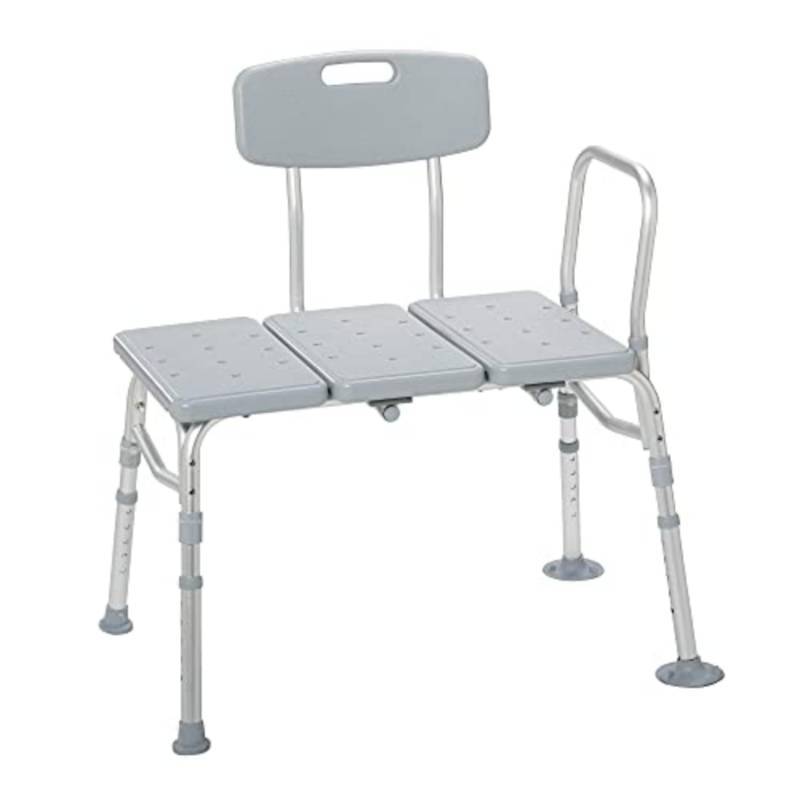 lot 4275 image: Drive Medical Tub Transfer Bench for Bathtub 350 Lb Capacity - Retail $52