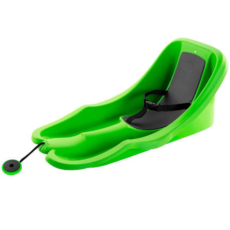 lot 4282 image: Gizmo Riders Baby Rider, Toddler Sled - 3-Point Harness, Anti-Slip Seat, Front Tow Strap,  Ideal for 6 Months to 3 Years, Supports Up to 55 lbs,  - Retail $53