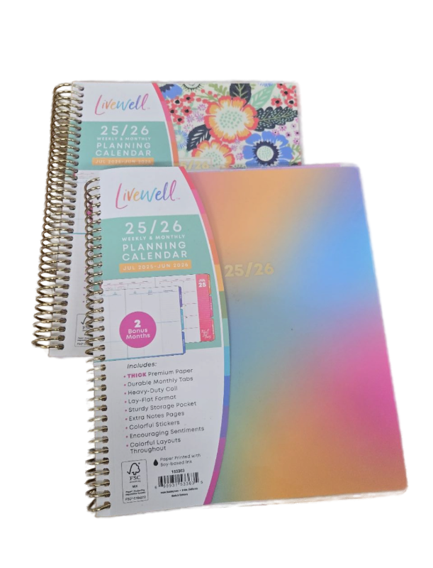 lot 9380 image: InkWell 2025-2026 Academic Planners Set