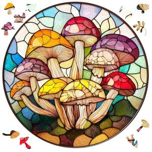 lot 4630 image: Ruikiyart 500 Piece Wooden Puzzle (16.5 16.5)