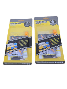 lot 9873 image: DIY Windshield Repair Kit - 2 Pack