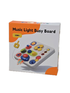 lot 10239 image: Musical Light Busy Board Baby Activity Toy