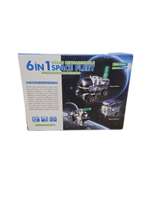 lot 10241 image: 6-in-1 Solar Rechargeable Space Fleet Building Kit