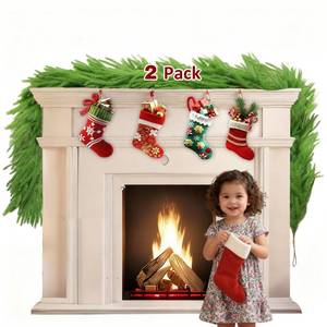 lot 10249 image: 4-Pack Christmas Garland 6FT