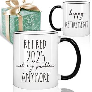lot 10253 image: Novelty Retirement Mug 11oz
