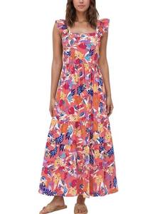 lot 10265 image: Maxi Dress with Pockets -Pink, Size S