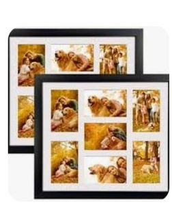 lot 16803 image: PACK OF 6 Collage Picture Frames