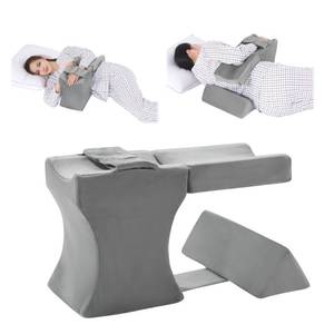 lot 4022 image: ROYALAY Shoulder Surgery Pillow for Sleeping, Arm Elevation Pillow Support with Soft Cover, Memory Foam Arm Cushion for Side Sleepers, Suitable for Shoulder Pain Relief, Retail $36