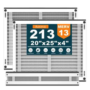 lot 4089 image: 3 Pack 213 Filter Replacement Compatible with AprilAire 213 House Air Purifiers Models 1210, 1620, 2210, 2216, 3210, MERV 13 Furnace Filter Replacement, 20x25x4 Retail- $86