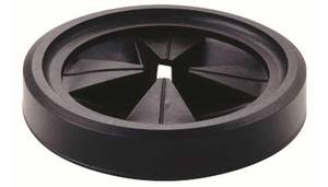 lot 4138 image: InSinkErator SMG-00 Standard Mounting Gasket, Black (Compatible only with InSinkErator Badger, 444, 60s, 80s, Contractor 333 and Evergrind disposer models)