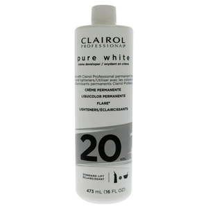 lot 4141 image: Clairol Pure White 20 Volume Creme Developer   16 oz Cream