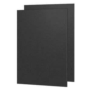 lot 4153 image: KAITELA ABS Plastic Sheet 18 x 24 x 18 Thick (3mm) Black Rigid Thermoplastic Sheet, Moldable Plastic Panel for Crafts, DIY Projects - Textured & Smooth Finish, Pack of 2, Retail $104