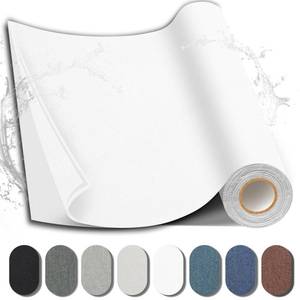 lot 4158 image: Shagoom Fabric Repair Patch, 17X79 Inch Fabric Large Repair Tape, Self-Adhesive Patches for Furniture, Sofa, Car Interior, Shoes, Hand Bag, Clothing (White, 17X79 Inch)