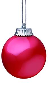 lot 1776 image: WP580 Battery Powered Hanging Decorative Outdoor Pulsing 5 Globe Light with Sensor Turns-On at Dark, Red
