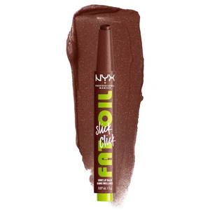 lot 1789 image: NYX PROFESSIONAL MAKEUP Fat Oil Slick Click, Lightweight, Buildable, Pigmented Vegan Lip Balm - Trending Topic