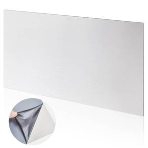 lot 1829 image: Otoolling 1 Pcs 430 Stainless Steel Sheet Metal 36 x 24 Inches 24GA Metal Plates Panel #4 Brushed Finish Magnetic Mount Board Wall Food Truck Restaurant Crafting Kitchen Floor Trailer Garage Gym, Retail $80