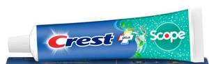 lot 1843 image: Crest  Scope Whitening Toothpaste, 5.4 Oz - Anticavity Fluoride Toothpaste, Fresh Breath, Kills Germs - Tartar Protection, Enamel Protection - Minty Fresh Flavor