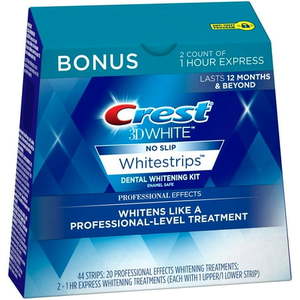 lot 1891 image: Crest 3D Whitestrips  Professional Effects  Teeth Whitening Strip Kit  44 Strips (22 Count Pack)