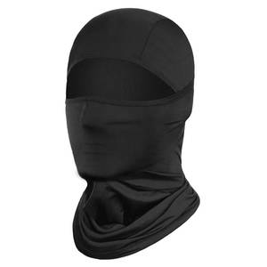 lot 4302 image: Achiou Balaclava Face Mask, Ski Mask for Men Women Football, Lightweight Sheisty, Ninja Shiesty Sun Hood UV Protector Cycling Black