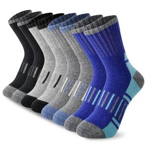 lot 4308 image: BISOUSOX Kids Wool Socks Boys Socks 10-12 Years Old Soccer Baseball Youth 6-8 Thermal Hiking Boot Crew Cushion Sock Gift