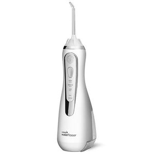 lot 4314 image: Waterpik Cordless Advanced Water Flosser 3 Pressure Settings White WP 560CD
