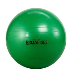 lot 4327 image: TheraBand - 23035 Exercise Ball, Professional Series Stability Ball with 65 cm Diameter for Athletes 57 to 61 Tall, Slow Deflate Fitness Ball for Improved Posture, Balance, Yoga, Pilates, Core, Green Green - 65cm Diameter