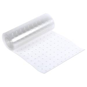 lot 4470 image: uxcell Cat Carpet Protector, 8.2Ft Long x 12.2 Inch Width Plastic Pet Scratch Stopper for Carpet, Easy to Cut, Non-Slip Floor Runner from Scratching Rugs at Doorway, Clear Retail- $45