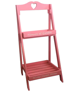 lot 2889 image: 2 tier plastic plant stand  - Retail $0