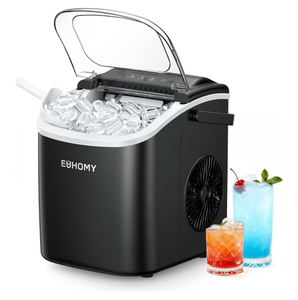 lot 2903 image: Portable Ice Maker (black) countertop - Retail $0