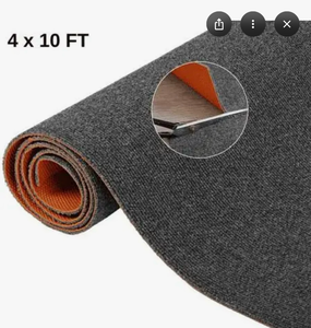 lot 2930 image: Commercial Carpet Runner Rug 4 x 10 - Retail $0