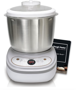 lot 2947 image: Dough Maker with Ferment Function 7.4Qt Large Capacity Dough Mixer,Commercial&Household Bread Mixer for Pizza, Noodles, Bread,Sourdough Kneading Machine with Stainless Steel Bowl, Face-up Touch Panel (no mixing knife) - Retail $0