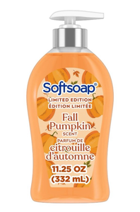 lot 40829 image: Softsoap Limited Edition Fall Pumpkin Hand Soap, Pack of 2