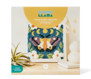 lot 40840 image: Mondo Llama Punch Needle Canvas Kit